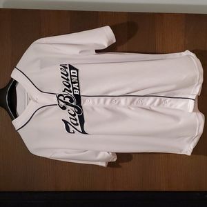 Zac Brown Band 2018 tour baseball jersey